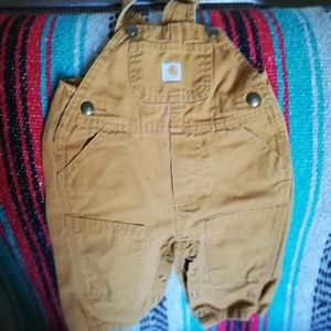 Carhartt infant size 6 month coveralls